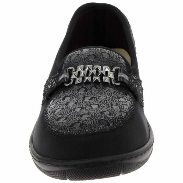 Mocassin souple femme MAGIK noir